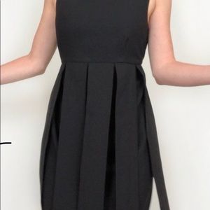 CABI Black Car Wash Flapper sleeveless Dress 8